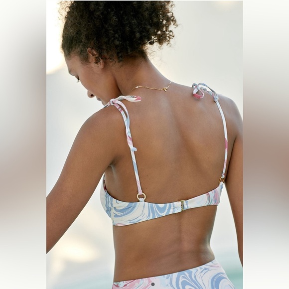 ANTHROPOLOGIE Dippin' Daisy's Mantra Bikini Top (M) and Bikini Bottoms (L) - Picture 3 of 3